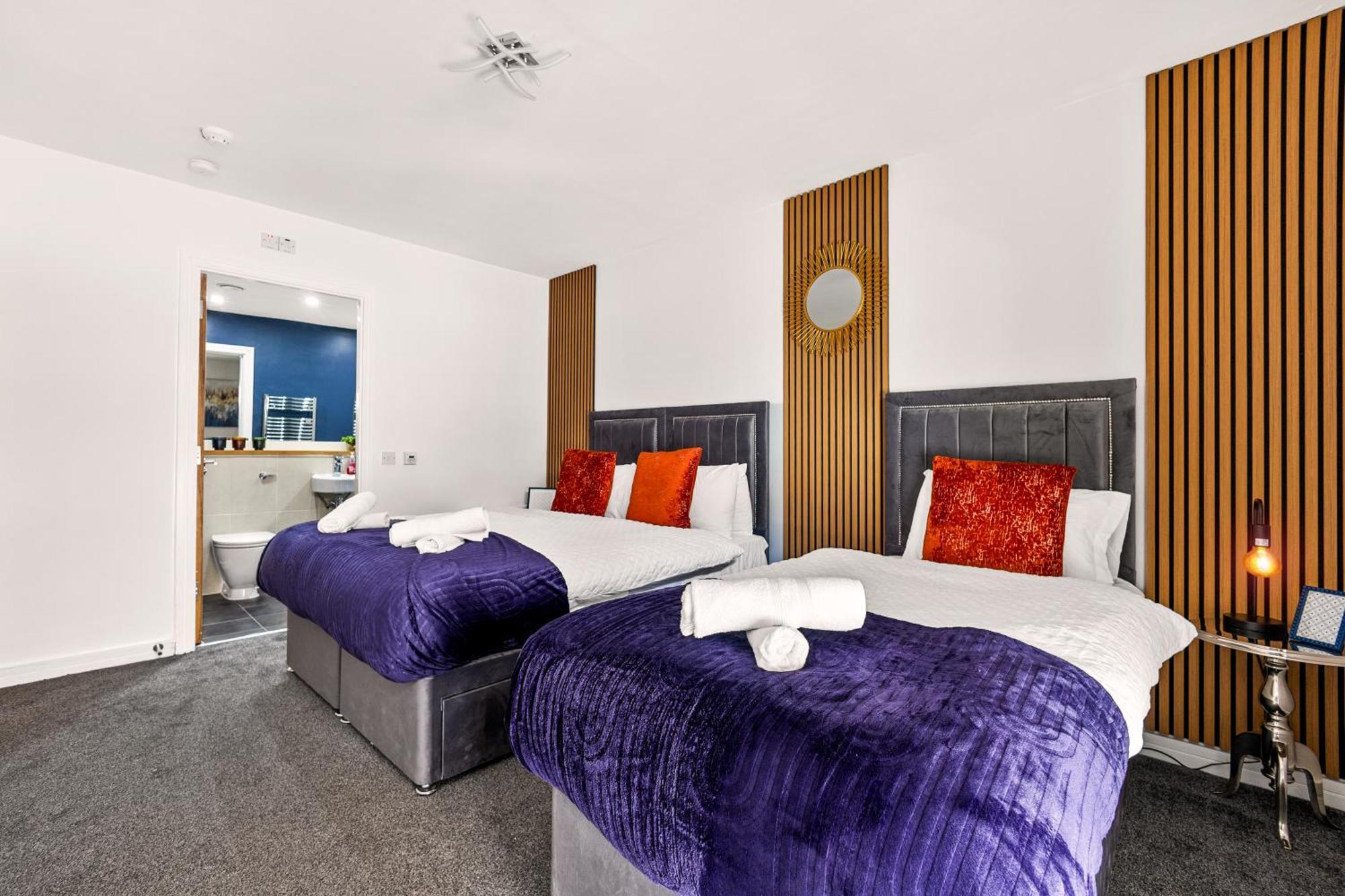 Bullring Lux Suite, New Street Free Netflix - Free Secure Parking- Sleeps 6 Birmingham Kültér fotó
